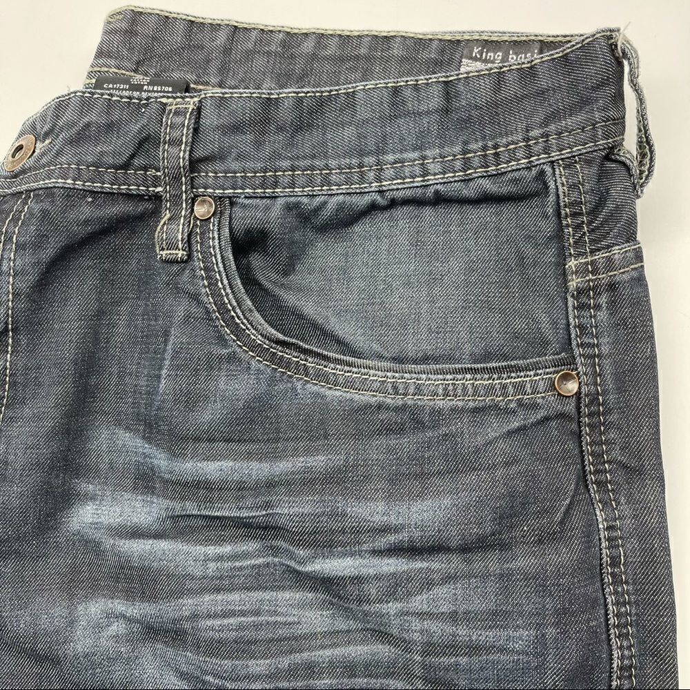BUFFALO David Bitton King Basic Slim Boot Jean 40 - Picture 7 of 16